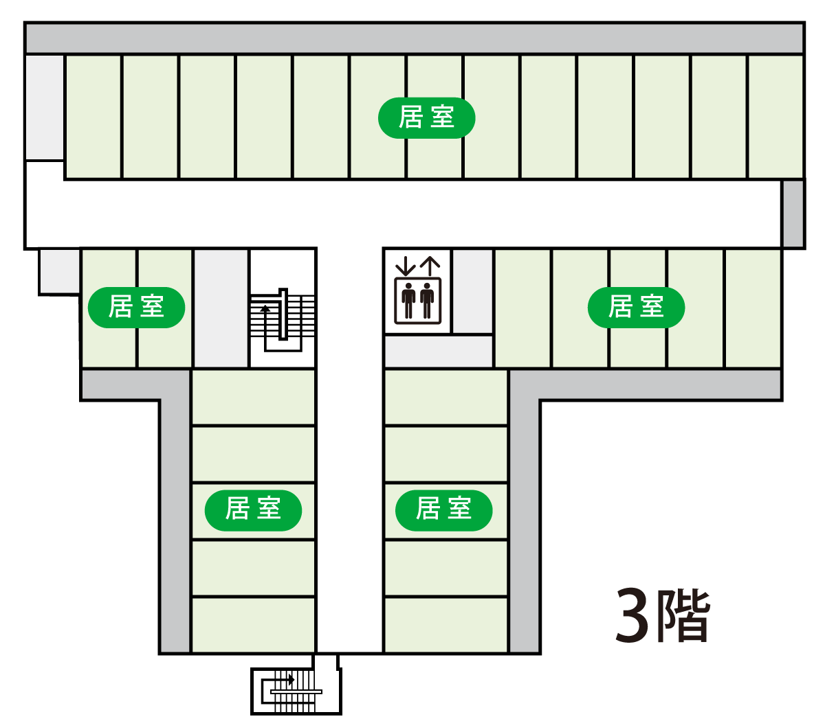 フロアマップ3階